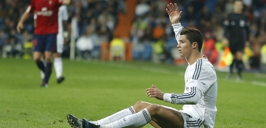 Hvězda Realu Cristiano Ronaldo.
