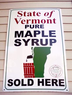 Vermont Maple syrup.