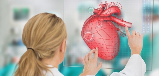 Lékaři si budou moci pacientovo srdce nebo kterýkoliv jiný orgán prohlédnout doslova jako na dlani (ilustrační foto).