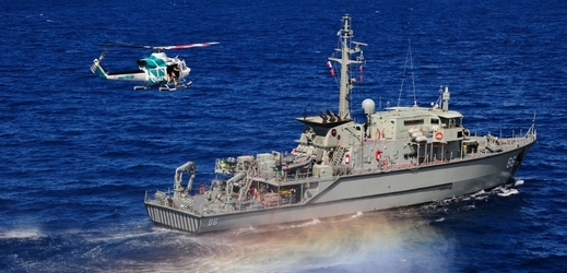 Australská loď HMAS Diamantina (ilustrační foto).