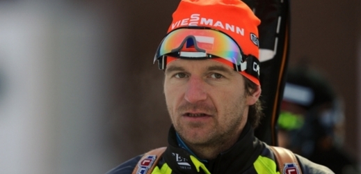 Biatlonista Zdeněk Vítek.