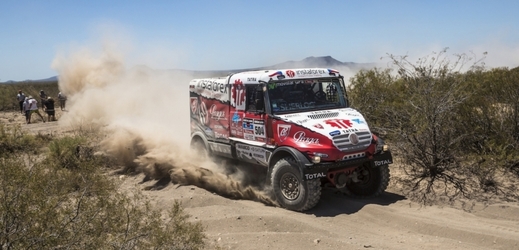 Aleš Loprais ovládl poslední etapu Rallye Dakar.