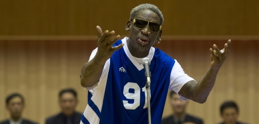 Bývalý basketbalista Dennis Rodman.