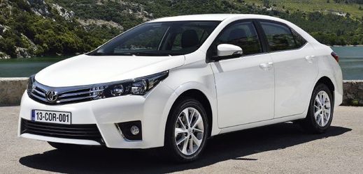 Moderní tvář sedanu Toyota Corolla.