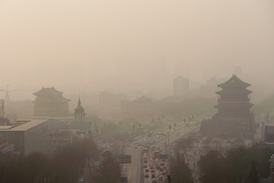 Vítejte v Pekingu, městě smogu.