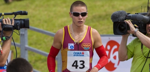 Sprinter Pavel Maslák.