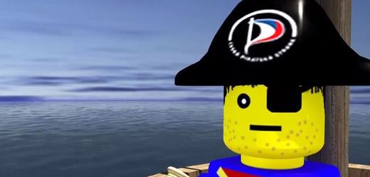 Pirátská strana okopírovala Lego minifigurky.