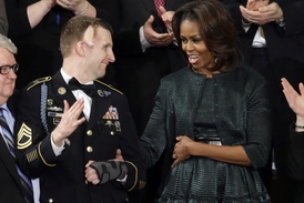 Nechyběla ani první dáma Michelle. Podle bulváru se Obamovi brzy rozvedou.