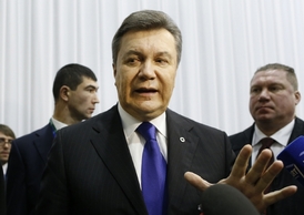 Prezident Viktor Janukovyč.
