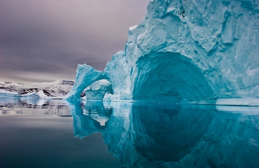 Ledovec na východním pobřeží Grónska. (Foto: Shutterstock.com)