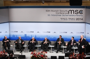 Na bezpečnostní konferenci v Mnichově se také kuly pikle proti Moskvě.