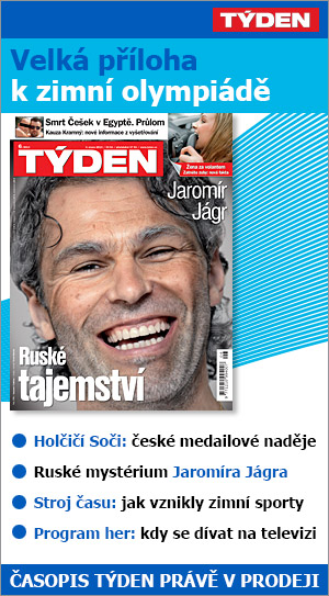 Aktuální číslo časopisu TÝDEN.