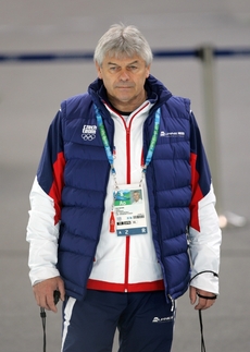 Trenér Petr Novák.