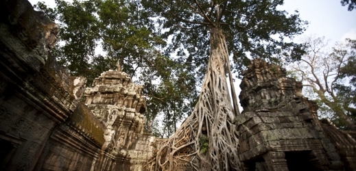 Prastarý buddhistický chrám Angkor Vat v Kambodži (ilustrační foto).