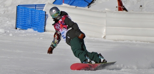 Snowboardistka Šárka Pančochová.