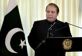 Pákistánský premiér Naváz Šaríf.