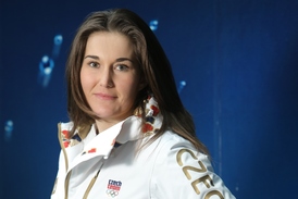 Lyžařka Šárka Strachová zajela nejlepší slalomovou jízdu.
