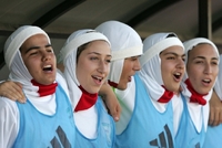 Íránské fotbalistky musí na testy pohlaví.