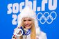 Gabriela Soukalová s olympijským stříbrem.