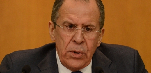 Šéf ruské diplomacie Lavrov.