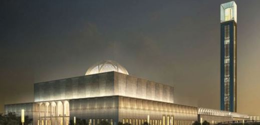 Největší mešita Alžírska bude zářit do dáli.
