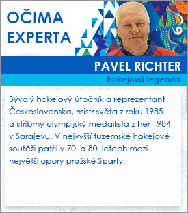 Hokejový experta Pavel Richter.