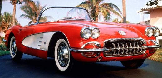 Corvette ve verzi C1, která se vyráběla do roku 1962 (ilustrační foto).