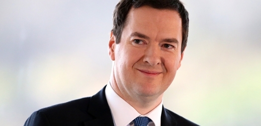 Britský ministr financí George Osborne při projevu v Edinburghu.