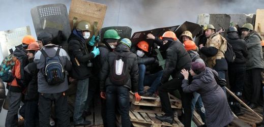 Demonstrace v Kyjevě trvají už tři měsíce.