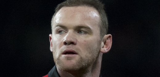 Hvězda Manchesteru Wayne Rooney. 