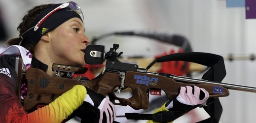 Biatlonistka Eva Sachenbacherová-Stehleová.