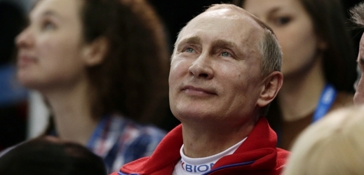 Spokojený ruský vládce Vladimír Putin.