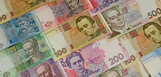Ukrajinská měna se propadla na rekordní minimum (ilustrační foto).