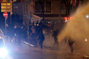 Policie opět rozehnala úterní demonstraci v Istanbulu.