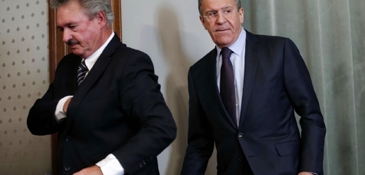 Šéf ruské diplomacie Lavrov jednal se svým lucemburským kolegou Asselbornem.