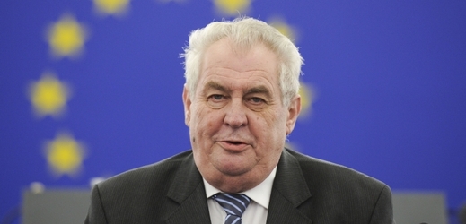 Miloš Zeman hovořil anglicky a snažil se "Evropě" zalíbit.