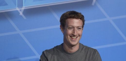 Vládce Facebooku Mark Zuckerberg.