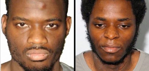 Vrahové Rigbyho: Vlevo Michael Adebolajo, vpravo Michael Adebowale.