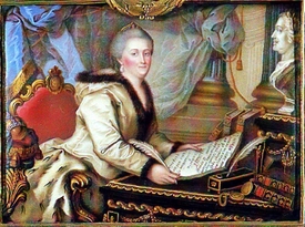 Kateřina I. Veliká - Sevastopol dostal název na její počest.