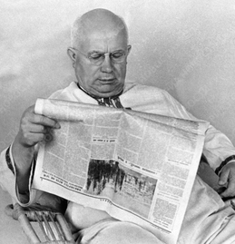 Chruščov jako "dárce" Krymu Ukrajincům.