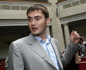 Janukovyčův syn Oleksandr.