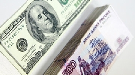 Rubly versus dolary v čase krymské krize.