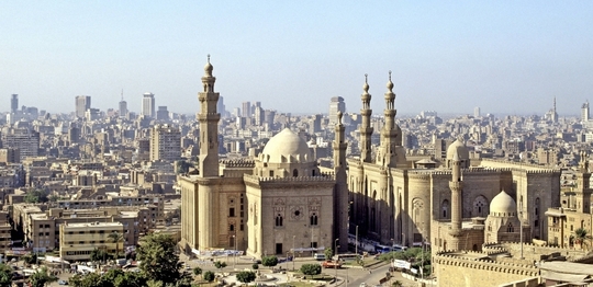 Mešita az-Azhar v Káhiře.