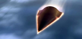 Čínská hypersonická střela (ilustrační foto).