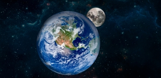 Malý asteroid se dnes přiblíží Zemi víc než Měsíc (ilustrační foto).