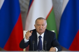 Uzbecký prezident Islam Karimov.