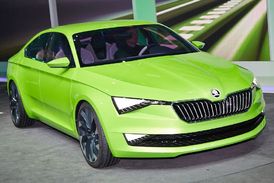 Škoda představila v Ženevě koncept kupé VisionC.