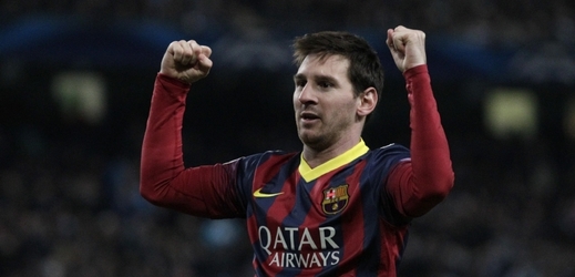 Hvězdný Argentinec Lionel Messi.
