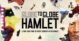 Upoutávka divadla na turné "Globe to Globe".