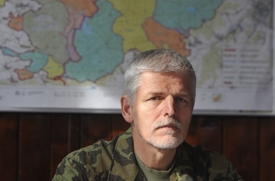 Náčelník generálního štábu Petr Pavel.